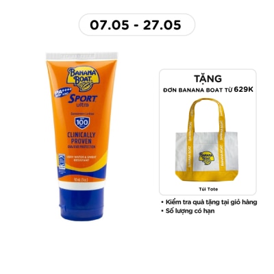BANANA BOAT - Kem Chống Nắng Banana Boat Sport Sunscreen Lotion SPF100 PA++++ 90ml