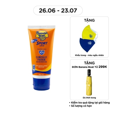 BANANA BOAT Sport Sunscreen Lotion SPF100 PA++++ 90ml