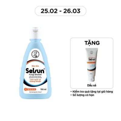 SELSUN Sữa Tắm Selsun Fungi Shower 150ml