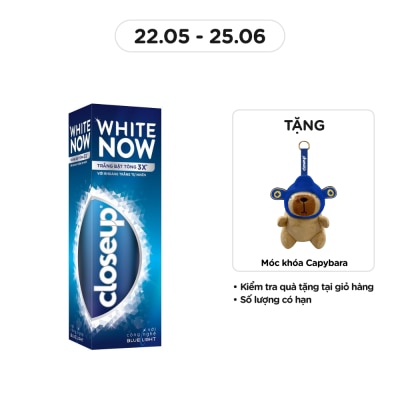 CLOSEUP Kem Đánh Răng Closeup White Now Với Khoáng Trắng Tự Nhiên 100g