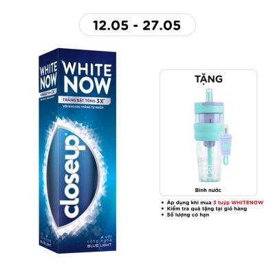 CLOSEUP - Kem Đánh Răng Closeup White Now Với Khoáng Trắng Tự Nhiên 100g