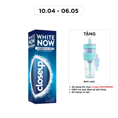 CLOSEUP - Kem Đánh Răng Closeup White Now Với Khoáng Trắng Tự Nhiên 100g
