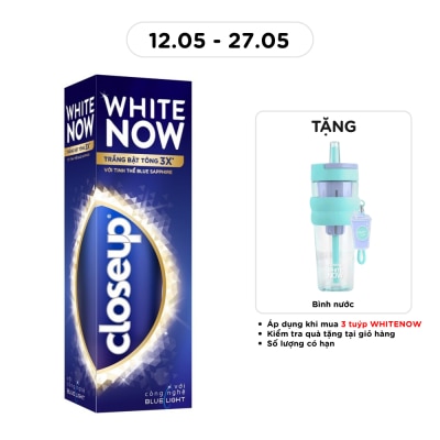CLOSEUP - Kem Đánh Răng Closeup White Now Với Tinh Thể Blue Sapphire 100g