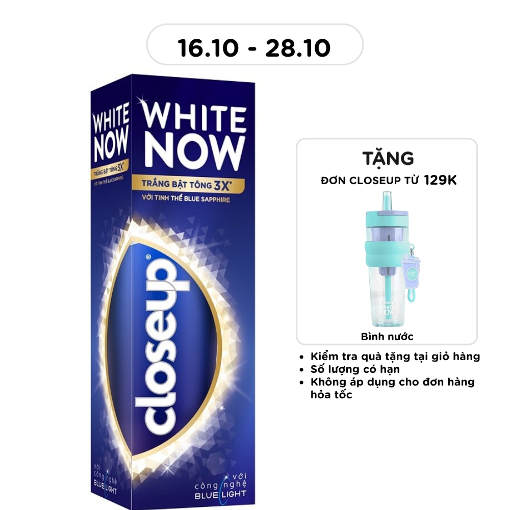 White Now Blue Sapphire Toothpaste 100g image