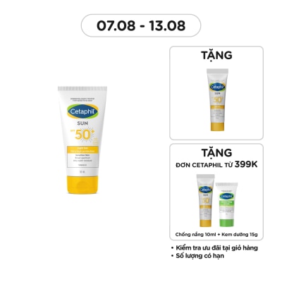 CETAPHIL Gel Chống Nắng Cetaphil SPF50+ Light Gel 50ml