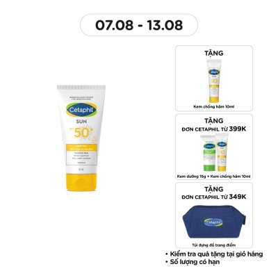 CETAPHIL Gel Chống Nắng Cetaphil SPF50+ Light Gel 50ml