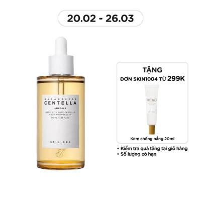 SKIN1004 Tinh Chất Skin1004 Madagascar Centella Ampoule Giảm Mụn Và Làm Dịu Dành Cho Da Nhạy Cảm 100ml