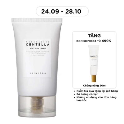 SKIN1004 Kem Dưỡng Skin1004 Madagascar Centella Soothing Dưỡng Ẩm Phục Hồi Da 75ml image