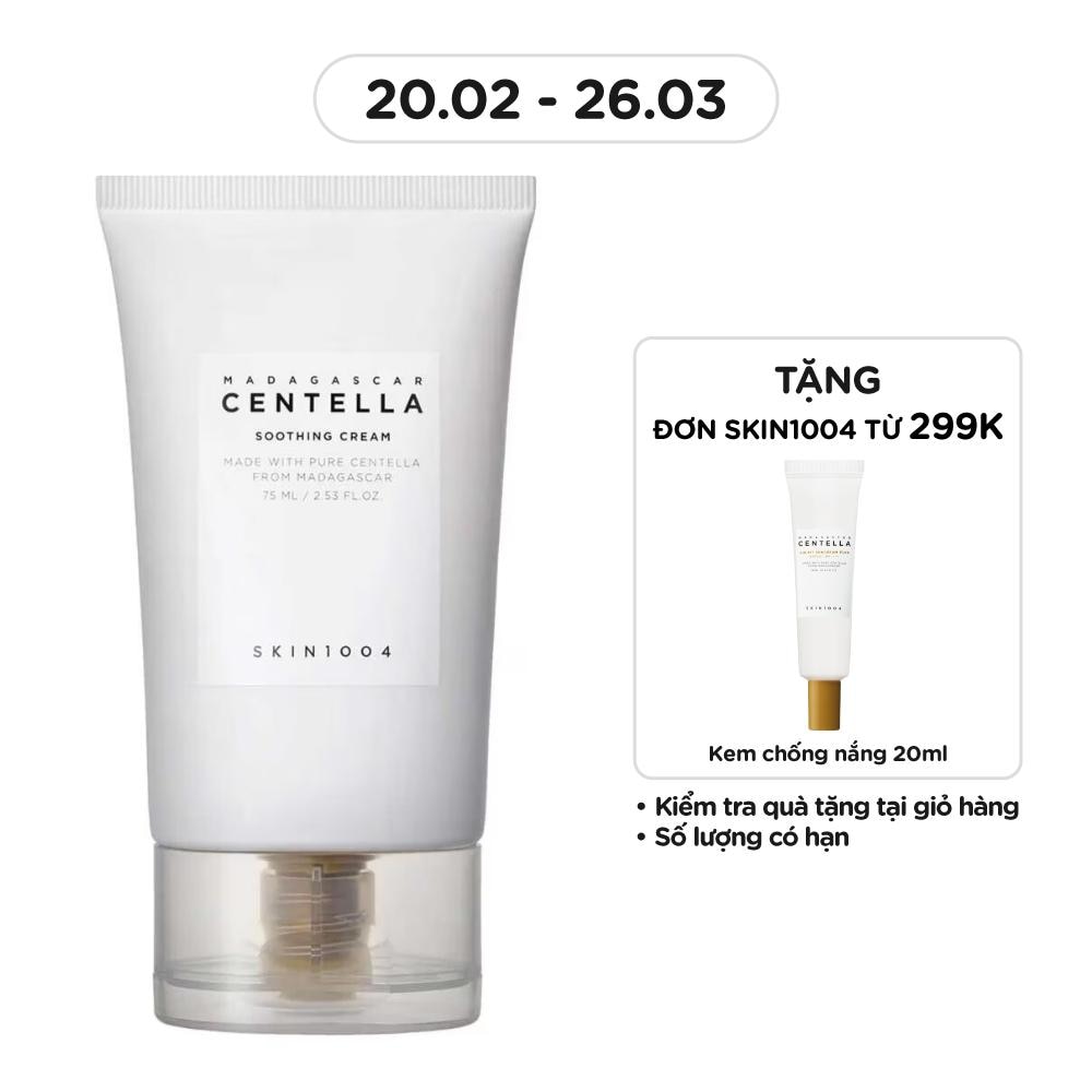 Kem Dưỡng Skin1004 Madagascar Centella Soothing Dưỡng Ẩm Phục Hồi Da 75ml