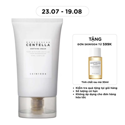SKIN1004 - Kem Dưỡng Skin1004 Madagascar Centella Soothing Dưỡng Ẩm Phục Hồi Da 75ml image