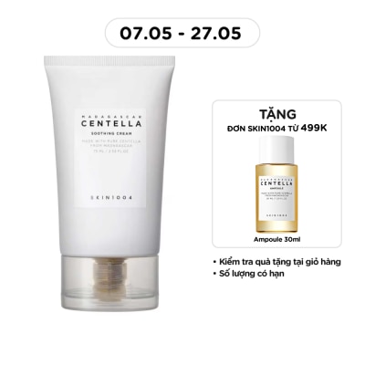 SKIN1004 - Kem Dưỡng Skin1004 Madagascar Centella Soothing Dưỡng Ẩm Phục Hồi Da 75ml