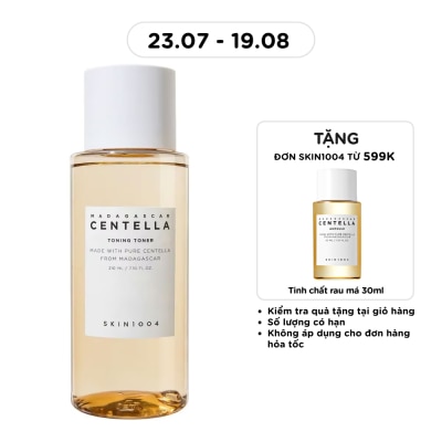 SKIN1004 - Nước Hoa Hồng Skin1004 Madagascar Centella Toning Toner Rau Má Phục Hồi Và Tái Tạo Da 210ml image