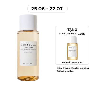SKIN1004 - Nước Hoa Hồng Skin1004 Madagascar Centella Toning Toner Rau Má Phục Hồi Và Tái Tạo Da 210ml