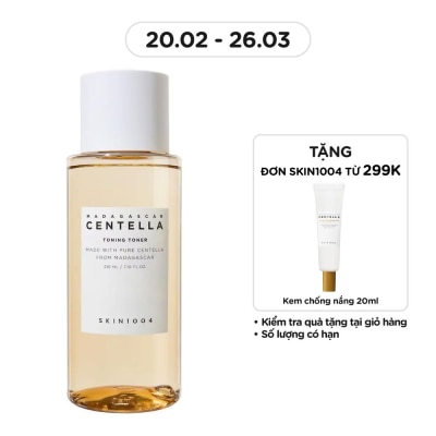 SKIN1004 Nước Hoa Hồng Skin1004 Madagascar Centella Toning Toner Rau Má Phục Hồi Và Tái Tạo Da 210ml