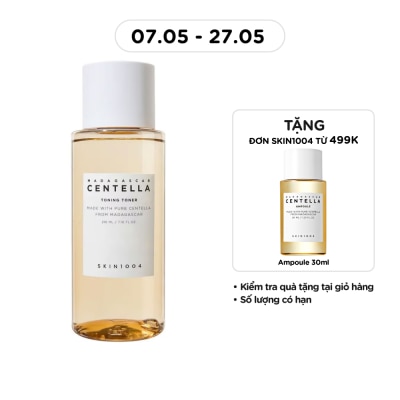 SKIN1004 - Nước Hoa Hồng Skin1004 Madagascar Centella Toning Toner Rau Má Phục Hồi Và Tái Tạo Da 210ml
