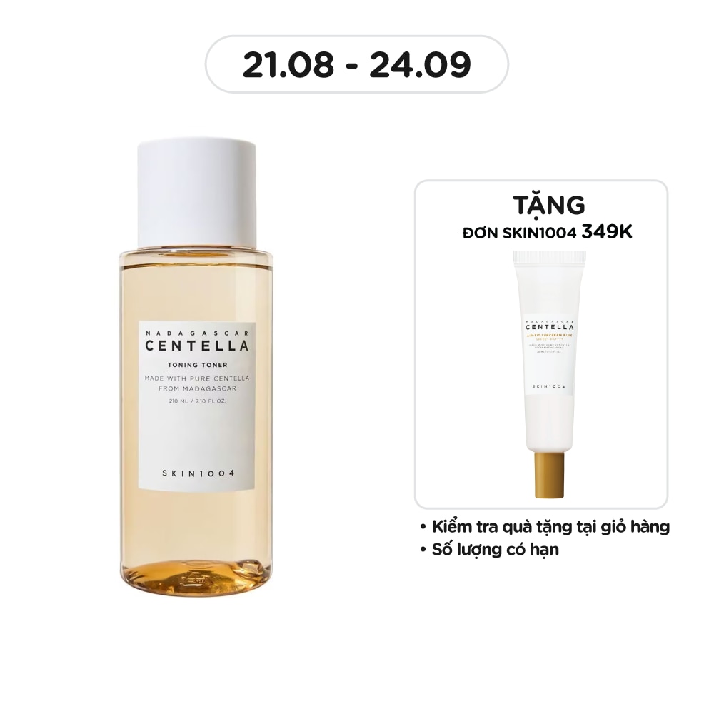 Nước Hoa Hồng Skin1004 Madagascar Centella Toning Toner Rau Má Phục Hồi Và Tái Tạo Da 210ml