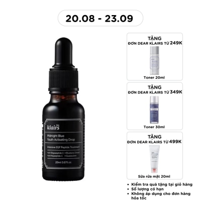 DEAR KLAIRS - Tinh Chất Dear Klairs Phục Hồi Da Và Dưỡng Ẩm Midnight Blue Youth Activating Drop 20ml image