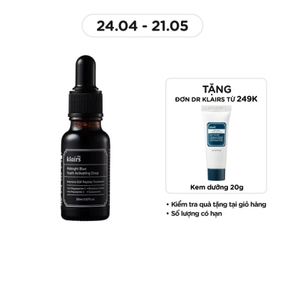 DEAR KLAIRS Tinh Chất Dear Klairs Phục Hồi Da Và Dưỡng Ẩm Midnight Blue Youth Activating Drop 20ml