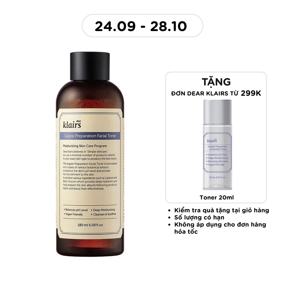 Supple Preparation Facial Toner 180ml