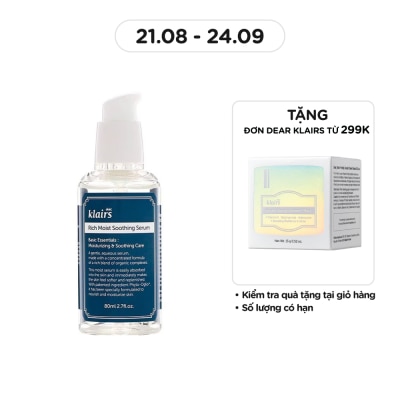 DEAR KLAIRS Rich Moist Soothing Serum 80ml
