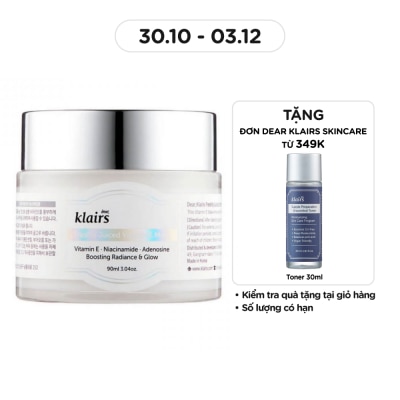 DEAR KLAIRS Mặt Nạ Ngủ Dear Klairs Freshly Juiced Vitamin E Mask Dưỡng Ẩm & Làm Sáng Da 90ml