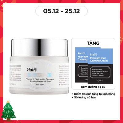 DEAR KLAIRS Mặt Nạ Ngủ Dear Klairs Freshly Juiced Vitamin E Mask Dưỡng Ẩm & Làm Sáng Da 90ml