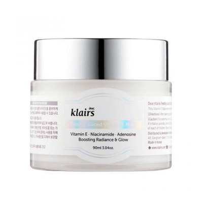 DEAR KLAIRS Mặt Nạ Ngủ Dear Klairs Freshly Juiced Vitamin E Mask Dưỡng Ẩm & Làm Sáng Da 90ml