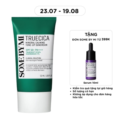 SOME BY MI - Truecica Mineral Calming Tone-up Suncream SPF50+ PA++++ 50ml image