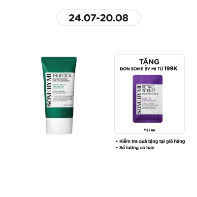 SOME BY MI Kem Chống Nắng Some By Mi Truecica Mineral Calming Tone-up Suncream SPF50+ PA++++ 50ml
