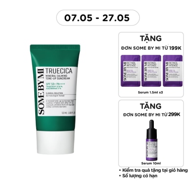 SOME BY MI - Kem Chống Nắng Some By Mi Truecica Mineral Calming Tone-up Suncream SPF50+ PA++++ 50ml