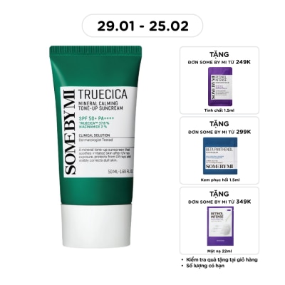 SOME BY MI Truecica Mineral Calming Tone-up Suncream SPF50+ PA++++ 50ml