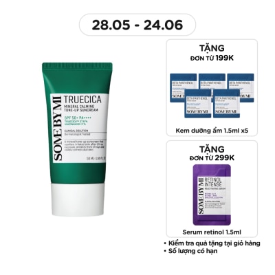 SOME BY MI - Kem Chống Nắng Some By Mi Truecica Mineral Calming Tone-up Suncream SPF50+ PA++++ 50ml