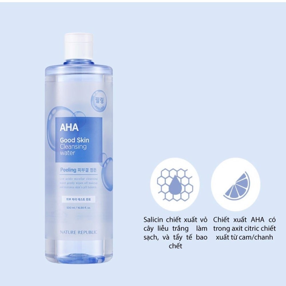 Cleansing Water Good Skin AHA Peeling 500ml