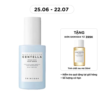 SKIN1004 - Tinh Chất Skin1004 Madagascar Centella Hyalu-Cica Blue Serum Dưỡng Ẩm & Làm Dịu Da 50ml