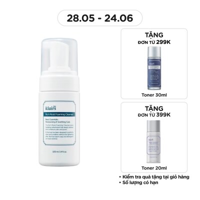 DEAR KLAIRS - Rich Moist Foaming Cleanser 100ml