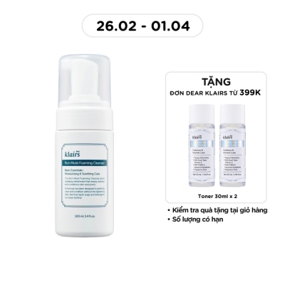 DEAR KLAIRS - Rich Moist Foaming Cleanser 100ml