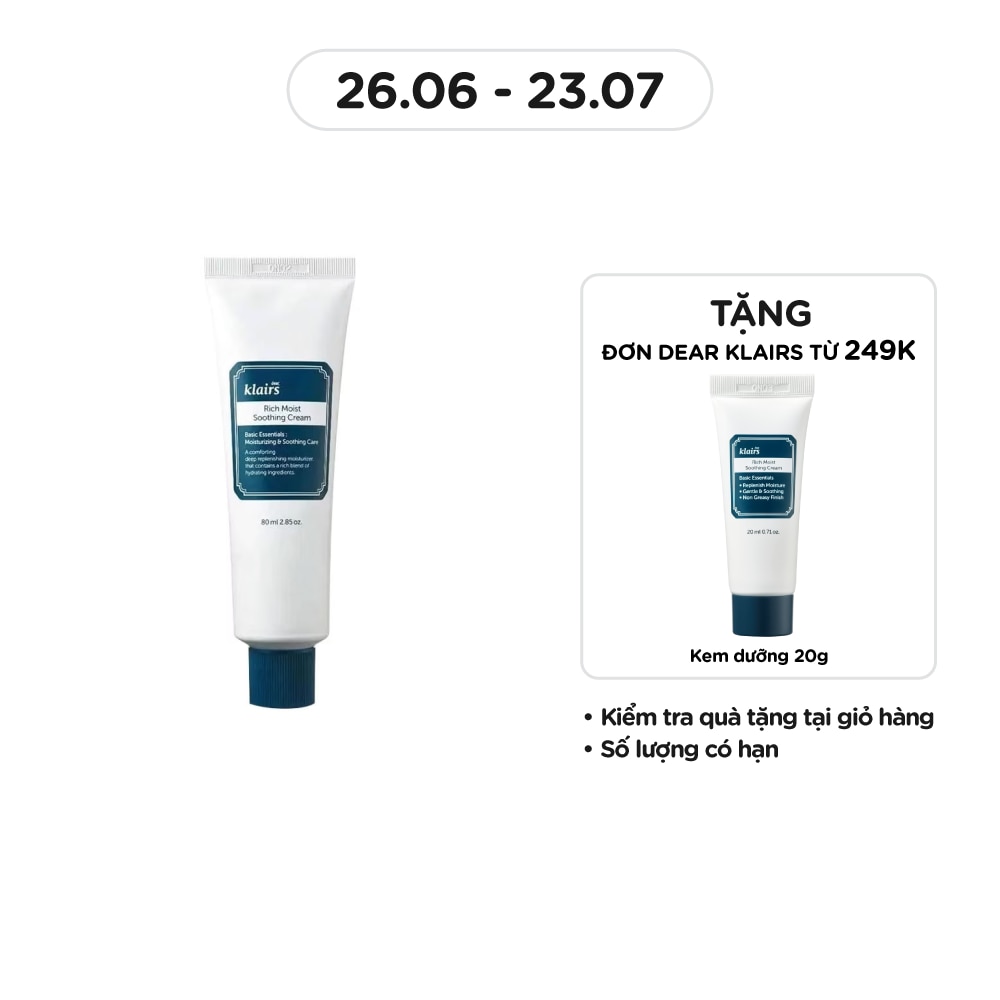 Rich Moist Soothing Cream 80ml