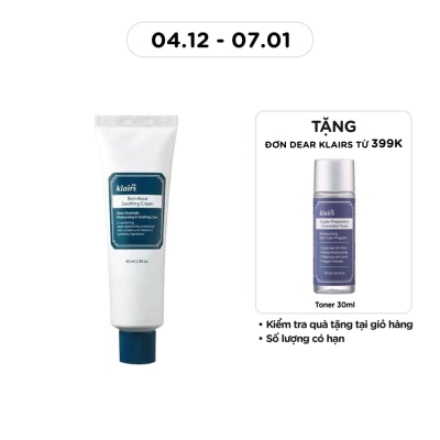DEAR KLAIRS Kem Dưỡng Ẩm Klairs Rich Moist Soothing Cream 80ml