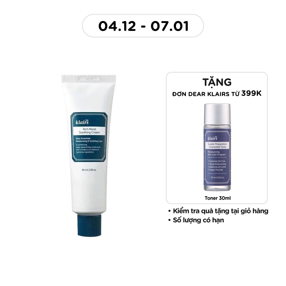 Rich Moist Soothing Cream 80ml