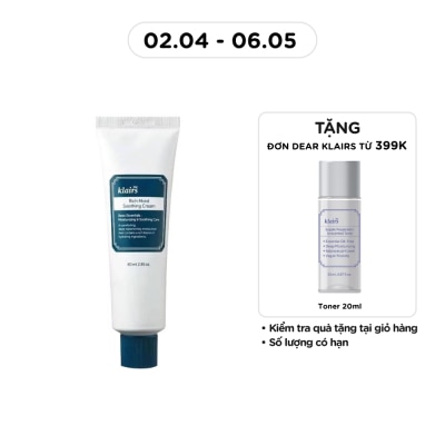 DEAR KLAIRS - Kem Dưỡng Ẩm Klairs Rich Moist Soothing Cream 80ml