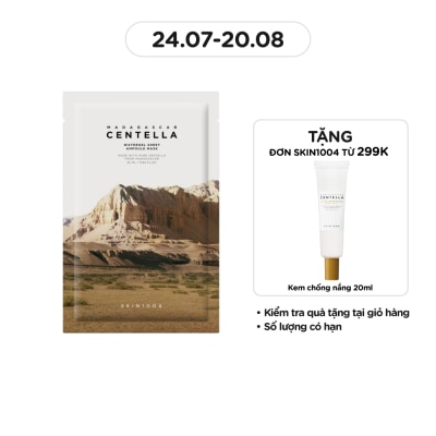 SKIN1004 Mặt Nạ Skin1004 Madagascar Centella Watergel Ampoule Sheet Cung Cấp Độ Ẩm Cho Làn Da 25ml