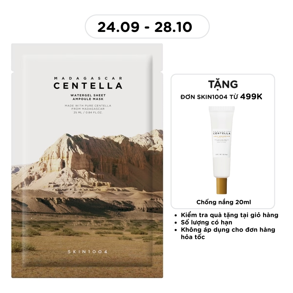 Mask Watergel Sheet Ampoule Madagascar Centella 25ml