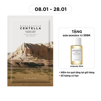 SKIN1004 Mặt Nạ Skin1004 Madagascar Centella Watergel Ampoule Sheet Cung Cấp Độ Ẩm Cho Làn Da 25ml
