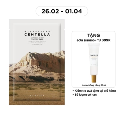 SKIN1004 - Mặt Nạ Skin1004 Madagascar Centella Watergel Ampoule Sheet Cung Cấp Độ Ẩm Cho Làn Da 25ml