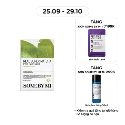SOME BY MI Real Super Matcha Pore Care Mask 20g