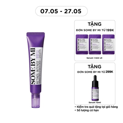 SOME BY MI - Kem Mắt Some By Mi 0.1% Retinol Intense Advanced Triple Action Eye Cream 30ml