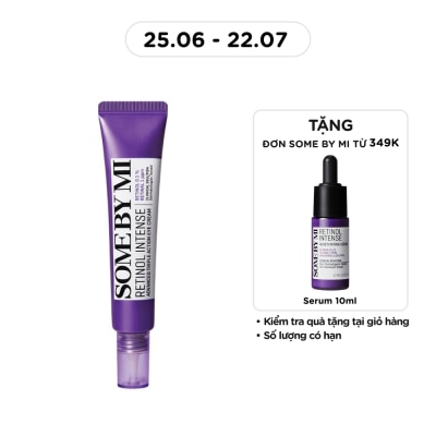 SOME BY MI - Kem Mắt Some By Mi 0.1% Retinol Intense Advanced Triple Action Eye Cream 30ml