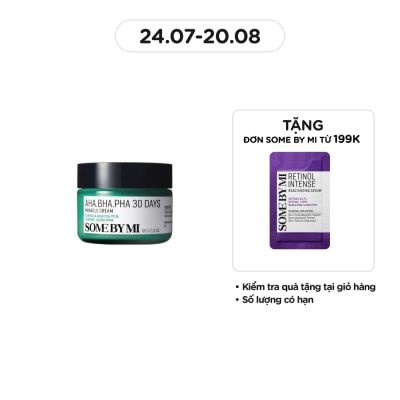 SOME BY MI Kem dưỡng Some By Mi AHA-BHA-PHA 30 Days Miracle Cream 60g