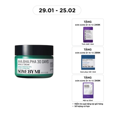 SOME BY MI Kem dưỡng Some By Mi AHA-BHA-PHA 30 Days Miracle Cream 60g