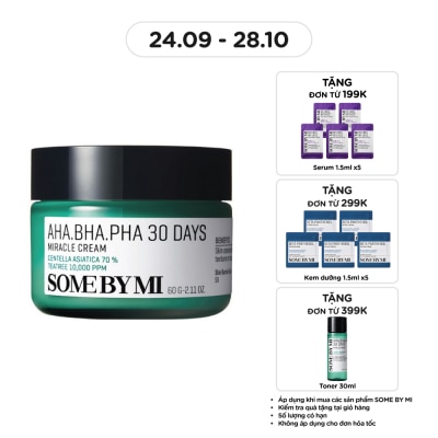 SOME BY MI AHA BHA PHA 30 Days Miracle Cream 60g image